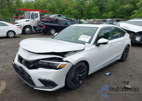 2024 Honda Civic Sport Touring from USA, damaged, VIN 19XFL1H86RE031176